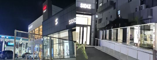 평택 소사동 주유소 진출입구 시공 사진